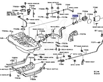 Toyota - Camry - SXV20 - 2000 - SEDAN - 5SFE