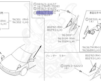 Nissan - Avenir - W10 - 1996 - SALUT - WAGON(W) - 4 WHEEL DRIVE(4WD) - AUTOMATIC TRANSMISSION(AT) - SR20DET