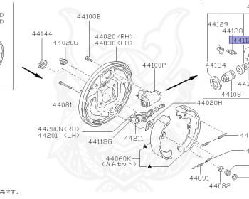 Genuine Cedric/Gloria Y31 Brakes OEM parts supplied from Japan