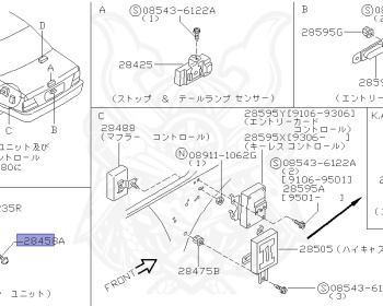 Nissan - Cedric/Gloria - Y32 - 1991 - BLOAM VIP DSP - HARDTOP(K) - AUTOMATIC-FLOOR SHIFT(AT.F4) - Air suspension (AIR) - STANDARD GRADE(STD) - VG30DT