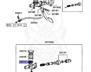 Mitsubishi - Mirage - C53A - 1990 - MNHM4 - 4G61