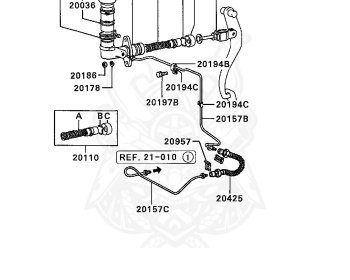 Mitsubishi - Jeep - J53 - 1994 - FT - 4DR6