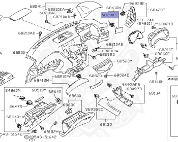 Nissan - Fuga Hybrid - HY51 - 2010 - HYBRID - SEDAN(SED) - 7 SPEED AUTOMATIC TRANS(7AT) - VQ35HR