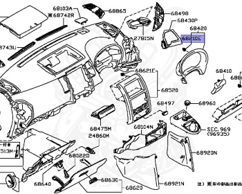 Nissan - X-Trail - T31 - 2012 - X/XTT/GT Grade - WAGON(W) - 4 WHEEL DRIVE(4WD) - 6 SPEED AUTO TRANSMISSION(6AT) - M9R