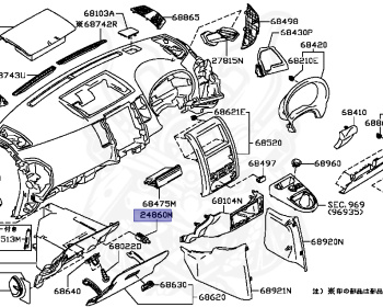 Nissan - X-Trail - T31 - 2010 - X/XTT/GT Grade - WAGON(W) - 2 WHEEL DRIVE(2WD) - CVT(CVT) - MR20DE