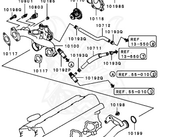 Mitsubishi - Sigma - F13AK - 1990 - SNJM - 6G73