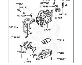 Mitsubishi - Delica - PD6W - 1994 - NSEHE1 - 6G72