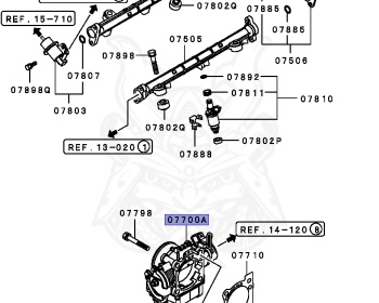 Mitsubishi - Delica - PD6W - 2001 - NSEHE1 - 6G72