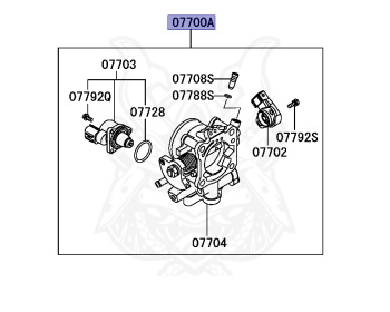 Mitsubishi - Delica - PD6W - 2001 - HSEHE5 - 6G72