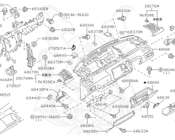 Nissan - X-Trail - T30 - 2000 - SEDAN - WAGON(W) - 4 WHEEL DRIVE(4WD) - AUTOMATIC TRANSMISSION(AT) - QR20DE