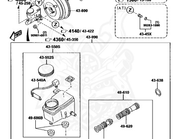 Mazda - Familia - BJEP - Apr-1998 - Right hand - RF