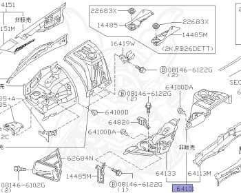 Nissan - Skyline - R34 25GT - ENR34 - 1998 - 25GT - 2 door hard top (2K) - AUTOMATIC-FLOOR SHIFT(AT.F4) - High cast, 2-link (IRS.2WD) - RB25DE