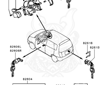 Mitsubishi - Mirage Dingo - CQ2A - 1998 - LEHC2 - 4G15