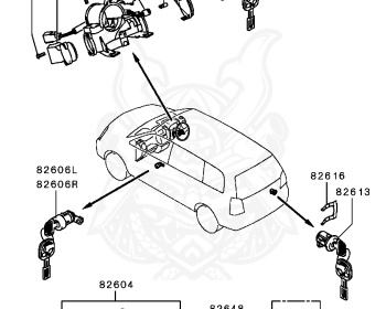 Mitsubishi - Dion - CR9W - 2001 - LEJC3 - 4G63