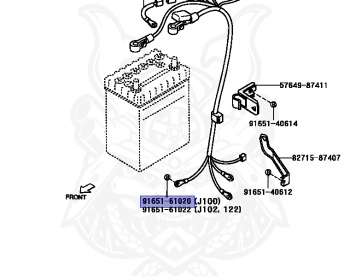 Toyota - Cami - J102E - 2001 - P TYPE - Manual - K3VE