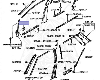 Toyota - Corolla - CE90 - 1989 - SE TYPE - 4-DOOR - Manual - 1C