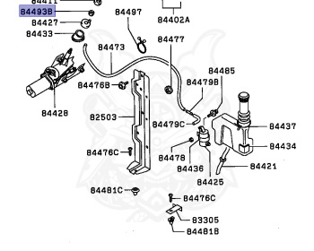 Mitsubishi - Diamante - F13A - 1992 - SRHM - 6G73