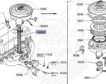 Nissan - Datsun - 720 - 1979 - DELUXE TYPE - CONVERTIBLE(CV) - 2 WHEEL DRIVE(2WD) - 4 SPEED T/M COLUMN SHIFT(R4) - J16S