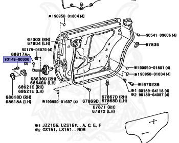 Toyota - Majesta - JZS151 - 1995 - ROYAL TOURING TYPE - HARDTOP - Automatic - 1JZGE
