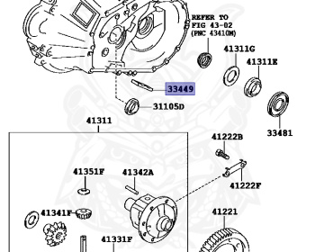 Toyota - Corolla - EE101 - 1995 - XE TYPE - 4-DOOR(SEDAN) - Manual - 4EFE
