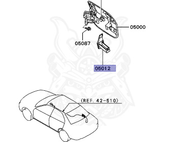 Mitsubishi - Mirage - CK2A - 1999 - SRXM3 - 4G15