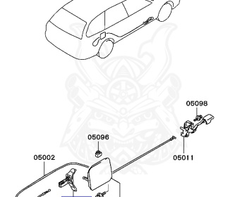 Mitsubishi - Libero - CD5W - 1999 - LRHE3 - 4G93