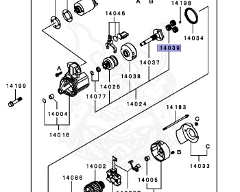 Mitsubishi - FTO - DE3A - 1994 - HNGH - 6A12