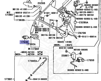 Toyota - Corolla - AE100 - 1994 - XE TYPE - 4-DOOR(SEDAN) - Automatic - 5AFE