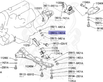 Nissan - Vanette - C22 - 1994 - DELUXE TYPE - 2 WHEEL DRIVE(2WD) - AUTOMATIC TRANSMISSION(AT) - LD20