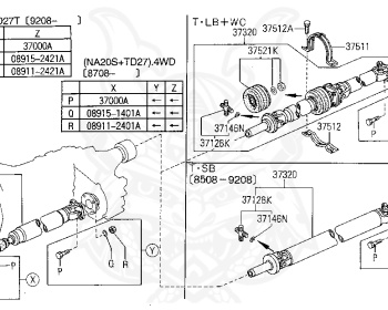 Nissan - Datsun Pickup - D21 - 1989 - AD GRADE - 4 WHEEL DRIVE(4WD) - MANUAL TRANSMISSION(MT) - TD27