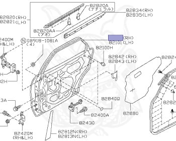 Nissan - Skyline - R34 25GT - ENR34 - 2000 - 25GT - 4 DOOR SEDAN(4S) - AUTOMATIC-FLOOR SHIFT(AT.F4) - High-speed 2-link (IRS.2WD) - RB25DE