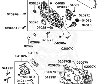 Mitsubishi - Airtrek - CU5W - 2001 - XRHY - 4G69
