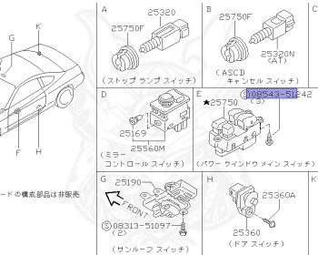 Nissan - Silvia - S15 - 1999 - SPEC R - HARDTOP(K) - AUTOMATIC-FLOOR SHIFT(AT.F4) - TWO WHEELS STEERING(2WS) - SR20DET