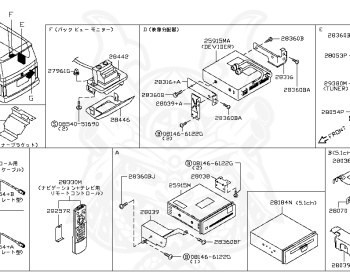 Nissan - Elgrand - E51 - 2006 - X GRADE - 5 Door Coach (5K) - 4 WHEEL DRIVE(4WD) - AUTOMATIC TRANSMISSION(AT) - VQ35DE