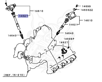 Mitsubishi - Chariot - N96W - 1998 - LRXC3 - 6G72