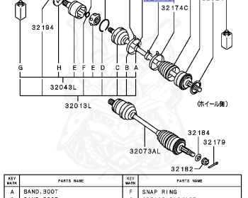 Mitsubishi - Pajero - V65W - 2003 - MYHCQ - 6G74