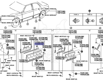 Toyota - Celsior - UCF20 - 1994 - A TYPE - Automatic - 1UZFE