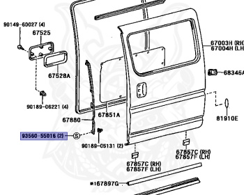Toyota - Hiace - RCH47W - 2000 - G TYPE - 5-DOOR - Automatic - 3RZFE