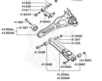Mitsubishi - FTO - DE3A - 1996 - HRFH - 6A12