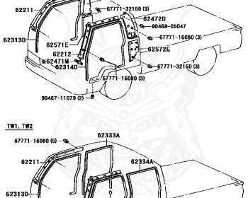 Toyota - Dyna - LY102 - 2001 - Automatic - 5L