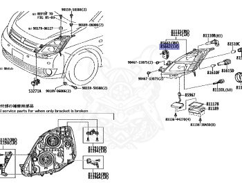Toyota - Isis - ZNM10G - 2006 - L TYPE - 1ZZFE