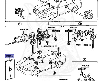 Toyota - Chaser - JZX90 - 1993 - TOURER V TYPE - Manual - 1JZGTE