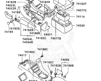 Mitsubishi - GTO - Z15A - 1990 - MJGF9 - 6G72