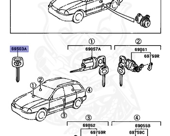 Toyota - Caldina GT-T - ST215W - 1999 - GT-T TYPE - WAGON - Automatic - 3SGTE