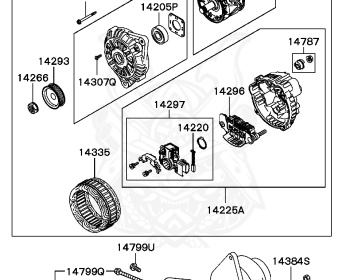 Mitsubishi - Pajero IO - H77W - 2007 - LRXC - 4G94