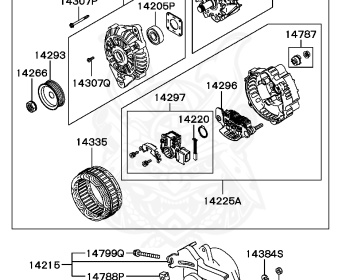 Mitsubishi - Galant - EA3A - 1997 - SYGC6 - 4G64