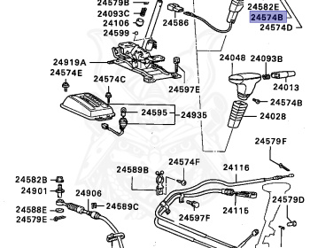 Mitsubishi - Lancer - C11V - 1992 - LKMP - G13B
