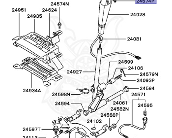 Mitsubishi - Pajero - V45W - 1994 - GRPM - 6G74