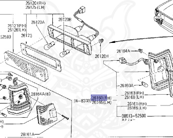 Nissan - Datsun - 720 - 1982 - DELUXE TYPE - CONVERTIBLE(CV) - 2 WHEEL DRIVE(2WD) - 4 SPEED T/M COLUMN SHIFT(R4) - Z18S