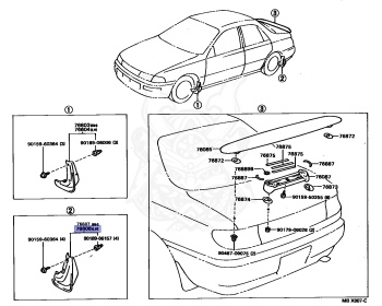 Toyota - Carina - AT192 - 1992 - SG TYPE - Automatic - 5AFE